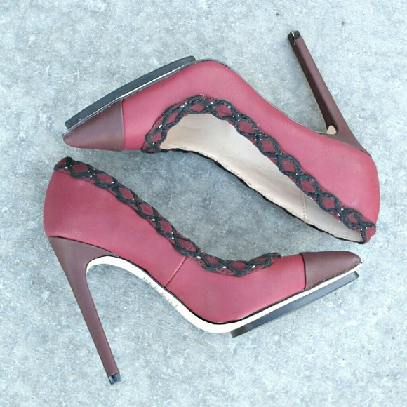 ♡ GX by Gwen Stefani ♡ Jungo heels in bordeaux. - Picture 2 of 3