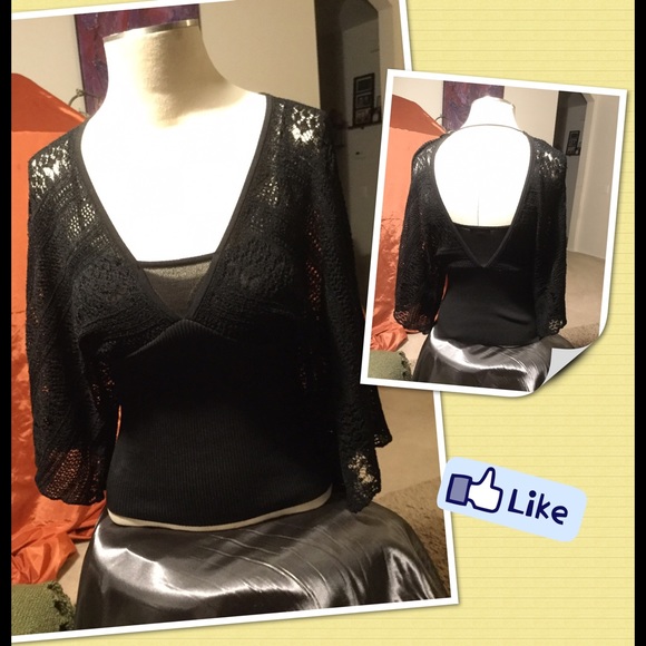 *SALE* Bebe black sweater