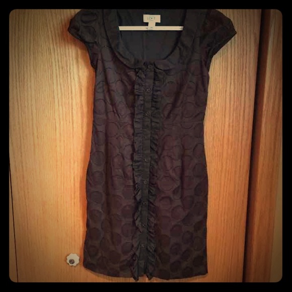 Loft 100% Cotton Dress 00petite