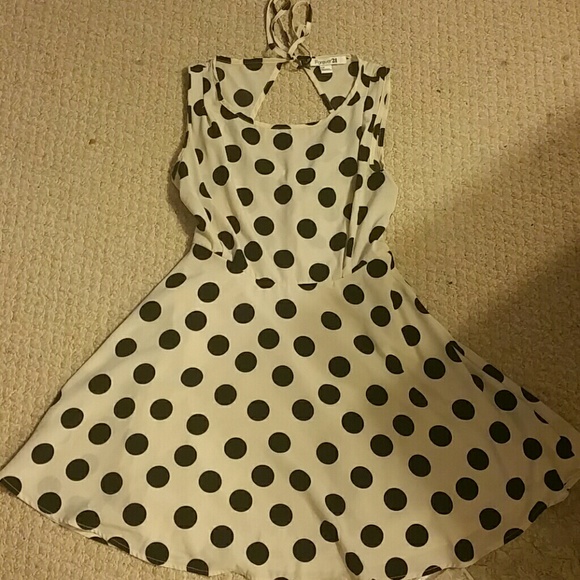 Polka-dot dress