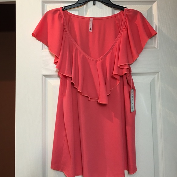 The lemonade top peachy pink