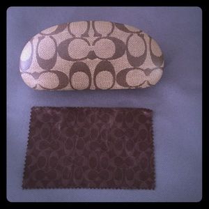 Coach sunglasses case
