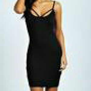 Strappy Front Bodycon Dress Brand New w Tags!