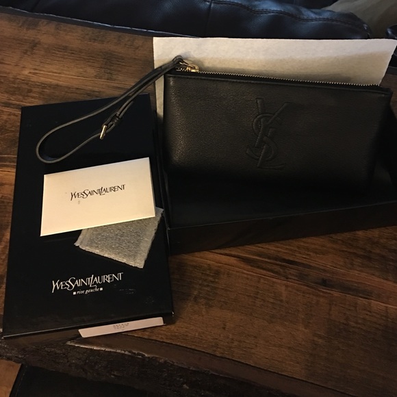 🎉SOLD on Tradesy NIB SAINT LAURENT Belle Wristlet - Picture 2 of 4