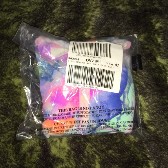 FINAL PRICE Victoria's Secret PINK Racer Swim Top - Picture 4 of 4