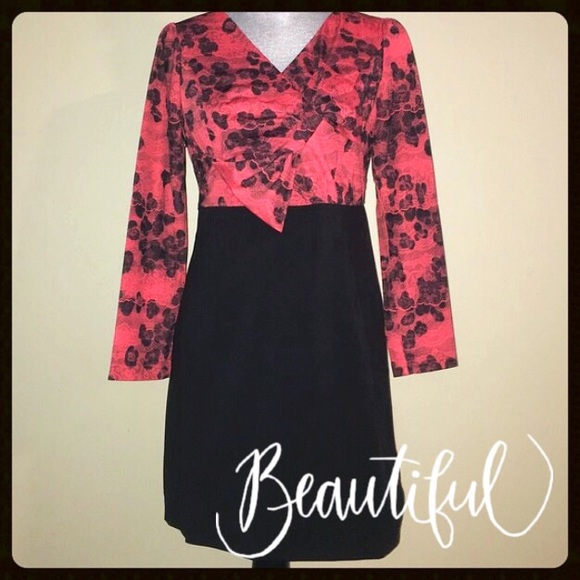 JG Stone Dresses & Skirts - NWT Sexy Red and Black Bow Dress