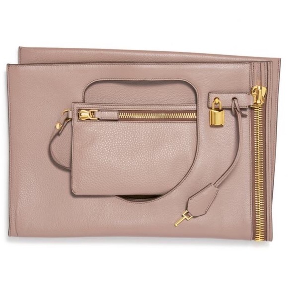 *ON HOLD*NWT Tom Ford Alix Padlock/Zip Bag - Picture 2 of 4