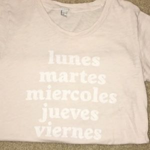 J. Crew Spanish Days Tee