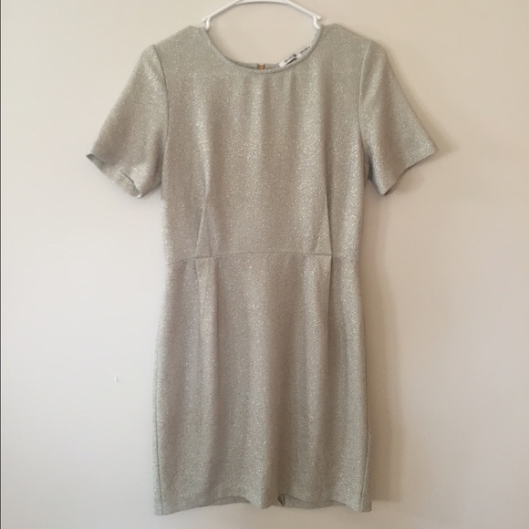 Gray sparkle dress