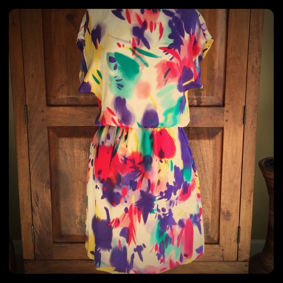 Stunning silk dress