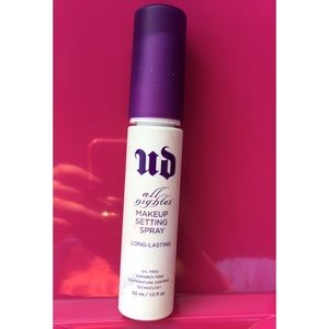 All nighter setting spray