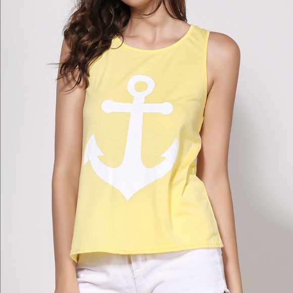SOLD NWT Anchor "Hold You Down" Tank