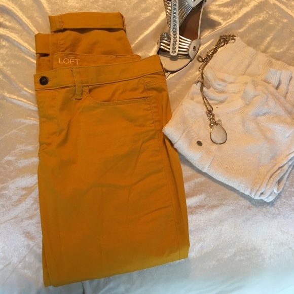 LOFT modern skinny jeans. Sz 12.