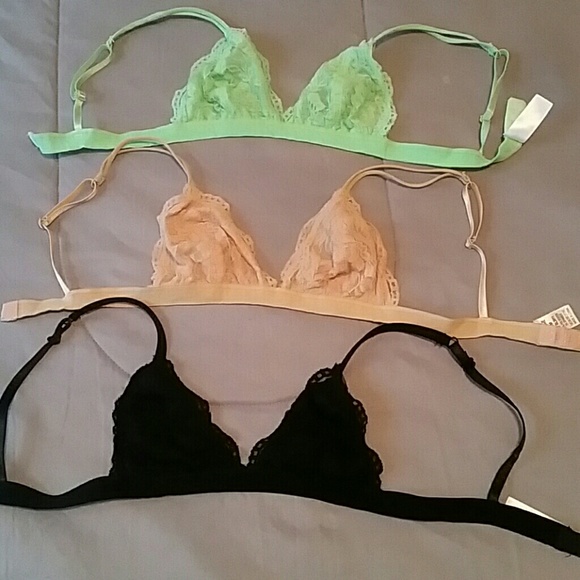 Lace bralette bundle