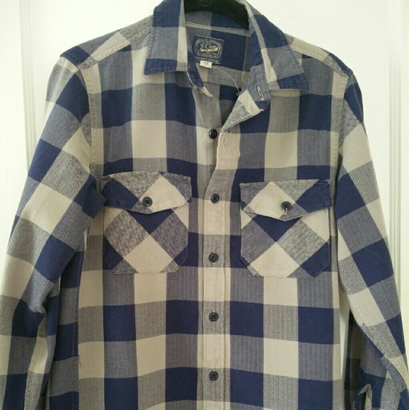 J crew flannel.  Like brand new