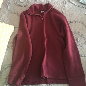 Maroon Polo Ralph Lauren quarter zip