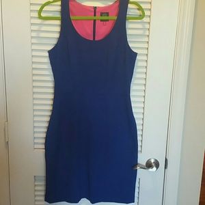 Vince Camuto royal blue dress size 6