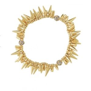 Stella & Dot Renegade Cluster Bracelet - Gold