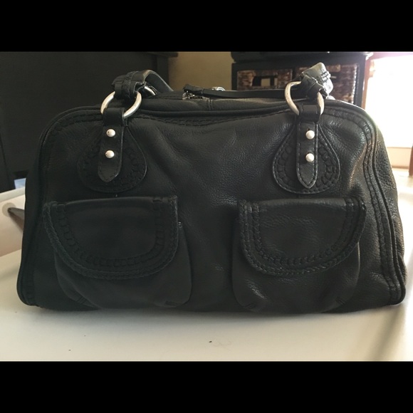 Sigrid Olsen black leather purse