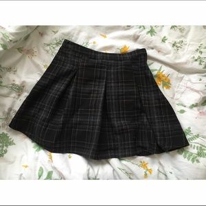 Plaid skirt