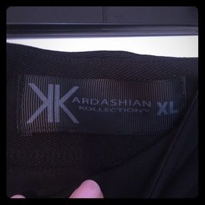 Kardashian Black Pencil Skirt