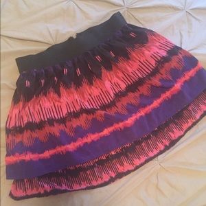 Colorful Lauren Conrad Mini Skirt