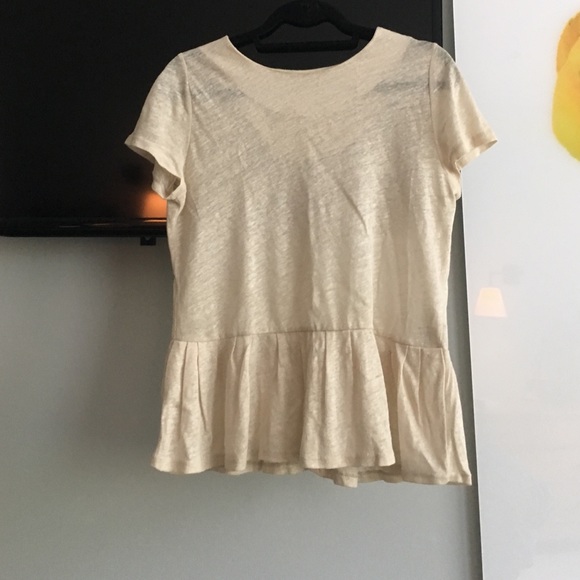 drop peplum blouse