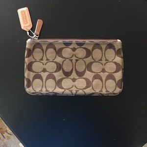Coach Wallet -Brown C's.