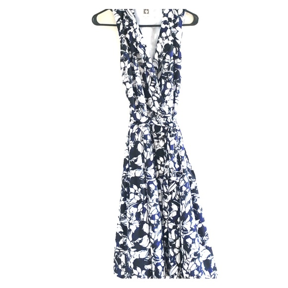 Anne Klein Wrap and Tie dress