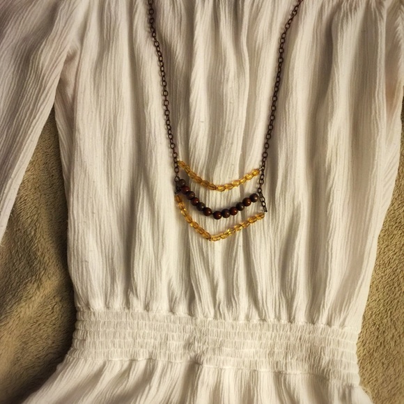 Chevron Style Necklace Made by Me!
