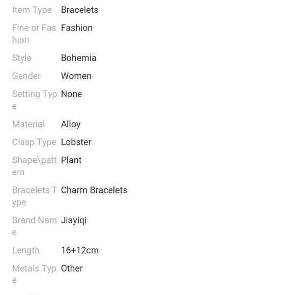 Women Handmade Black Rhinestone Drop Black - Picture 2 of 2