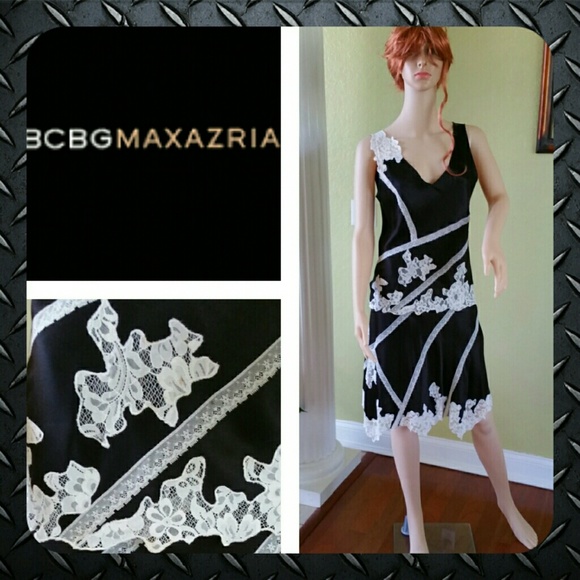 BCBGMaxAzria Lace Skirt & Shell