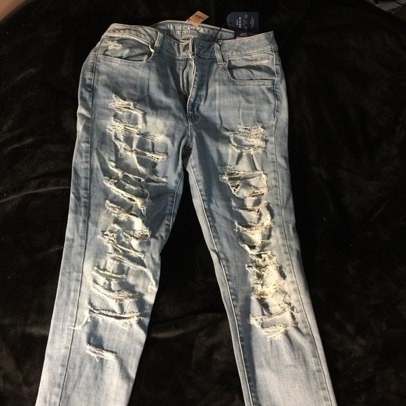 American eagle stretch skinny jeans, brand new