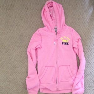 VS Pink zip up hoodie!