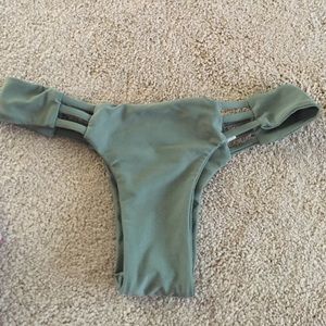 Cheeky green bottoms