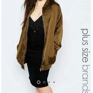 Longline Bomber Jacket