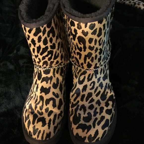 Cheetah UGGs! Authentic! Worn just a few times!