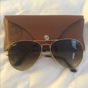 Brown Classic Rayban Aviators