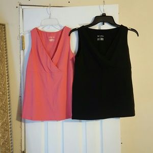 Sleeveless v neck shirts
