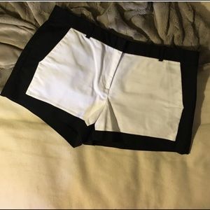 Black and White Michael Kors dress shorts