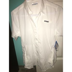 Columbia short sleeve fishing shirt