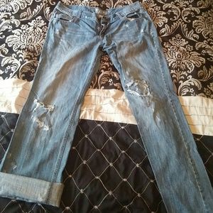 Size 17 Mossimo Distressed Jeans