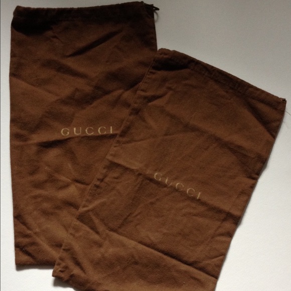 2 Gucci Dust bags.