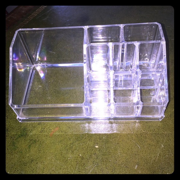 Acrylic make up organizer