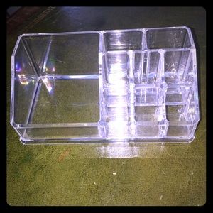 Acrylic make up organizer