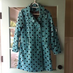 Mini Boden Velvet pea coat