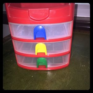 Make up organizer plastic