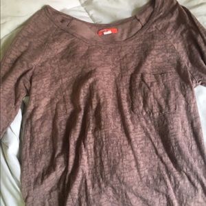 Purple 1/2 Sleeve shirt