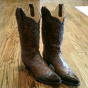 Coral Boots ***Holding--NOT FOR SALE***