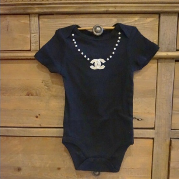 Other - COCO Pearl Necklace Inspired Onesie 18M